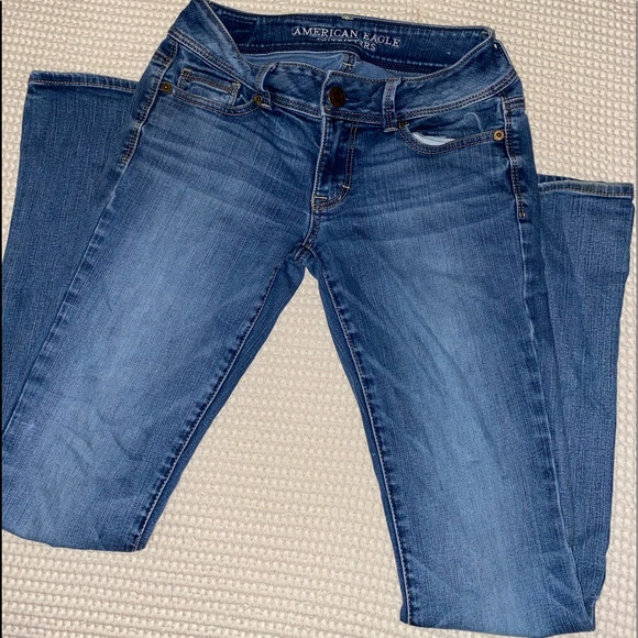American Eagle Kick Boot Super Stretch Jeans - Picture 1 of 3